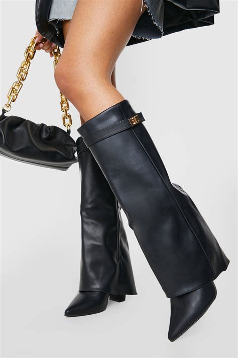 givenchy shark lock boots dupe.